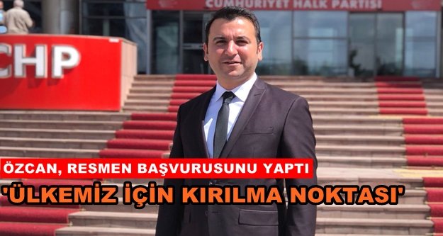 Alanya CHP'den genç aday adayı