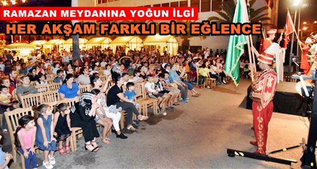 Alanya'da Ramazan eğlenceleri devam ediyor