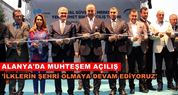 Alanya yeni SGK binasına kavuştu