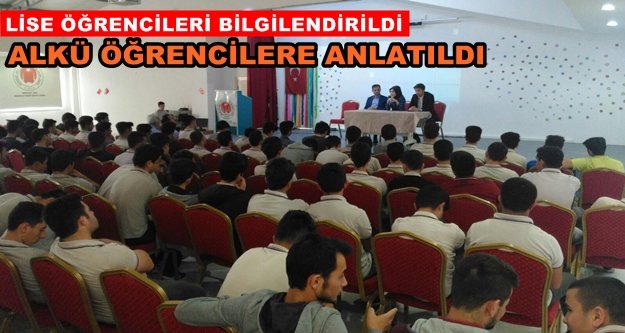 ALKÜ liseliler ile buluştu