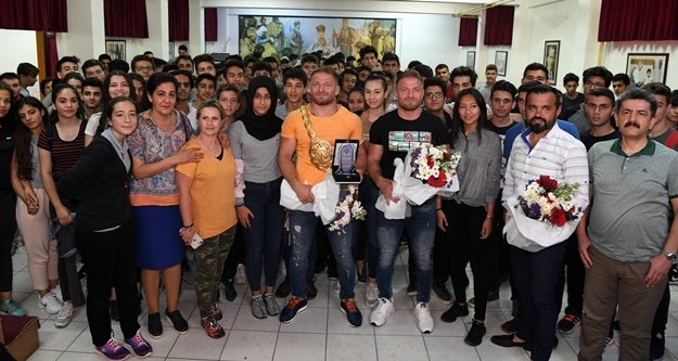 Balaban kardeşler başarılarının sırrını öğrencilerle paylaştı