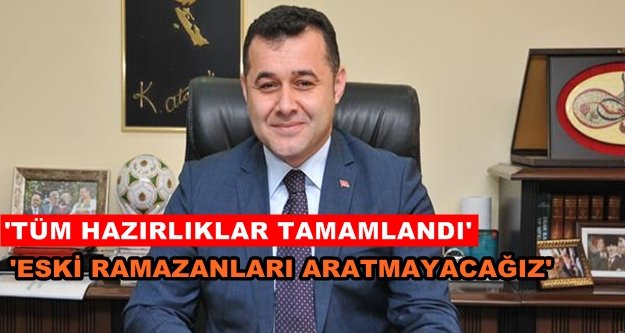 Başkan Yücel'den Alanya'ya Ramazan mesajı