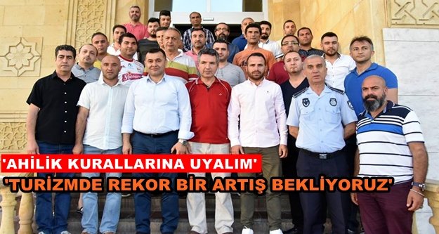 Başkan Yücel restoran işletmecilerinin sorunlarını dinledi