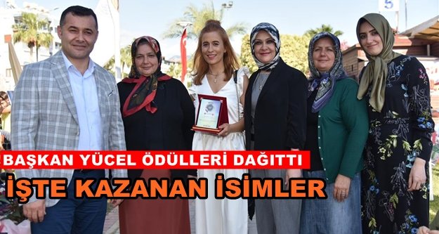 En güzel balkon ve bahçe ödüllerini aldı