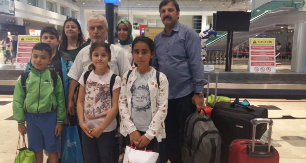 İnönü İlkokulu Polanya'dan döndü