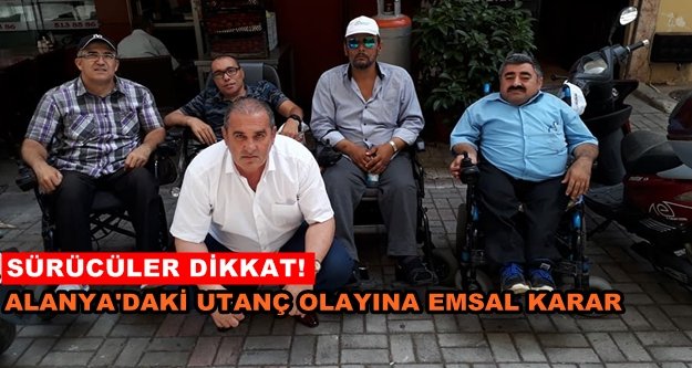 İstanbul'daki olay Alanya'ya emsal olacak