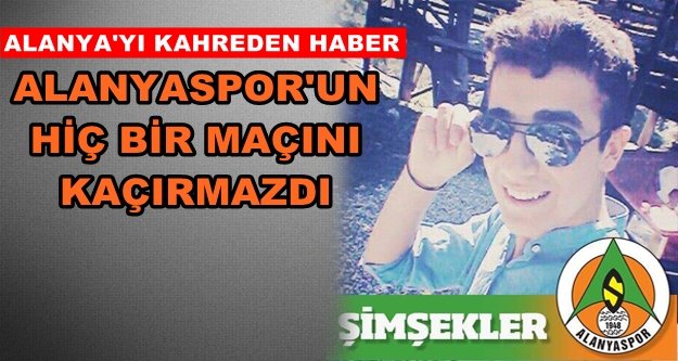 Kamyon altında kalan genç Alanyaspor aşığı çıktı