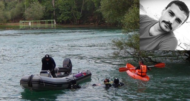 Kayalıklardan aşağıya düşen genç, yükselen suda girdaba kapılıp boğuldu