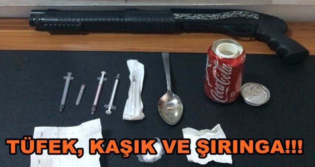 Komşuda uyuşturucuya darbe!