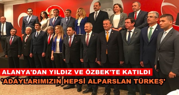 MHP, Antalya milletvekili adaylarını tanıttı
