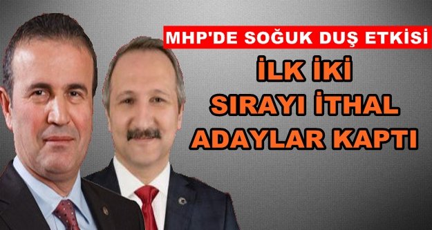 MHP'de çifte ithal aday şoku