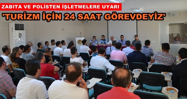Restoran ve bar işletmecileri sezon öncesi uyarıldı