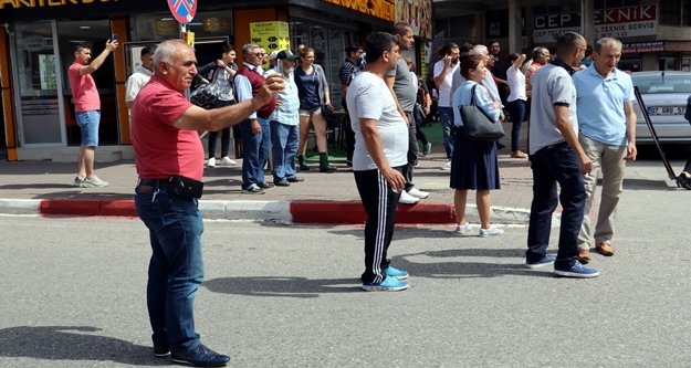 Şüpheli valize sosyal medyadan naklen yayın
