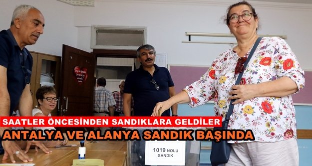 1 milyon 681 bin 336 seçmen, 5 bin 30 sandıkta oy kullanıyor