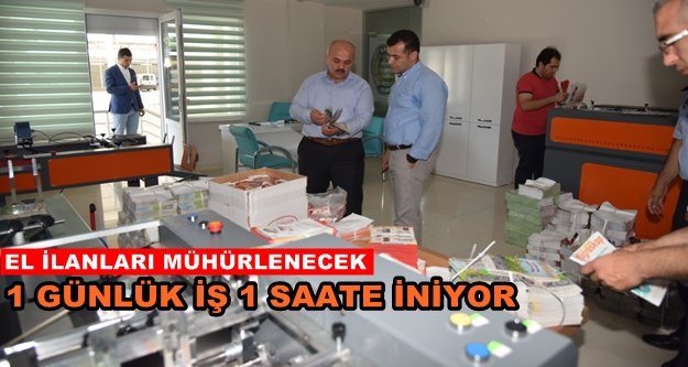 Alanya Belediyesi mühürleme merkezi kurdu