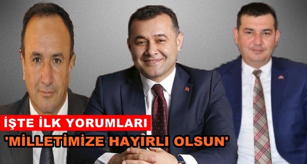 Alanya'daki siyasilerden seçim yorumu