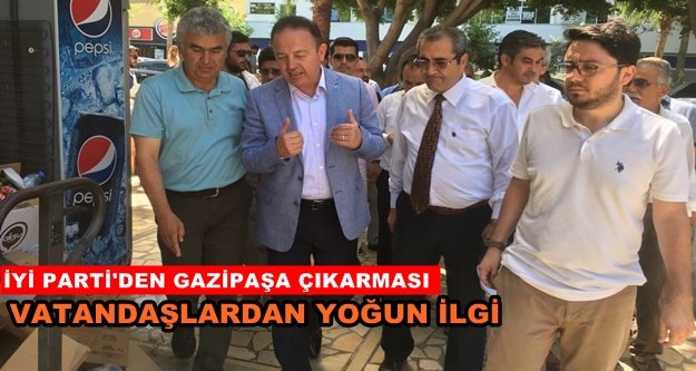 Alanya'nın Vekil Adayları Gazipaşa'da