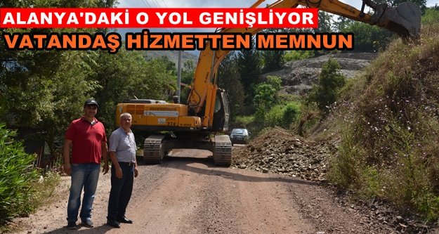 Alanya Sapadere’ye ulaşım rahat olacak