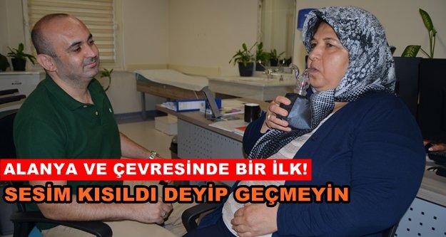 ALKÜ'de ses terapisine başlandı
