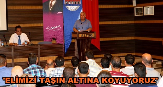 ALTSO'dan bilgilendirme toplantısı