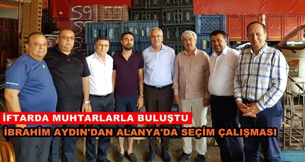 Aydın: “Esnafımızın her zaman yanındayız”