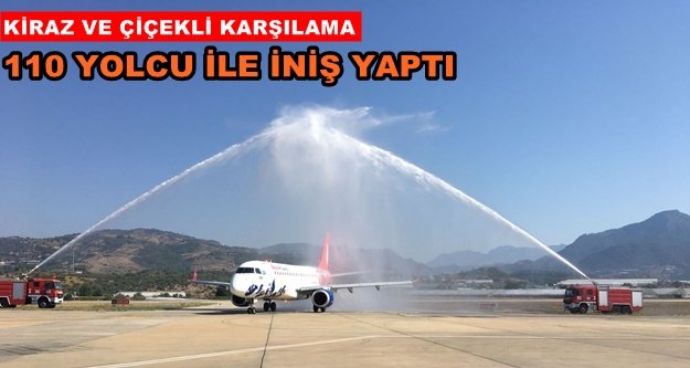Azerbaycan'dan GZP-Alanya'ya ilk uçuş