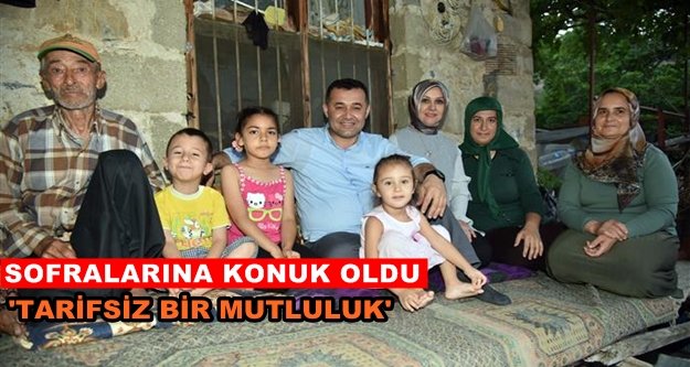 Başkan Yücel Aslan Ailesi ile orucunu açtı