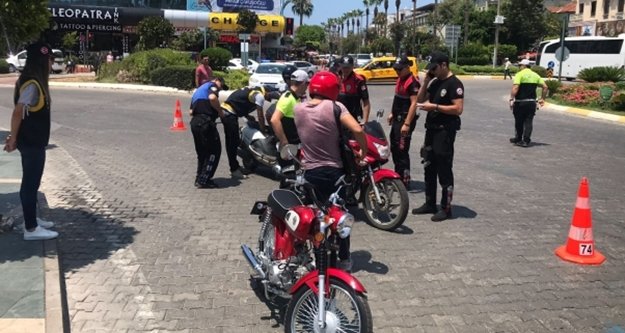 Bayram öncesi Alanya'da sıkı denetim