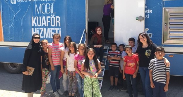 Büyükşehir ‘Mobil Hizmet Aracı’ Manavgat’ta