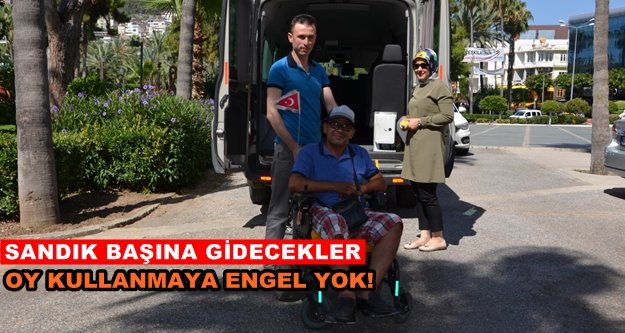 Büyükşehirden engellilere servis hizmeti