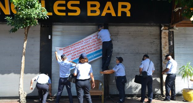 Çığırtkanlık ve hanutçuluk yapan işyerleri kapatıldı