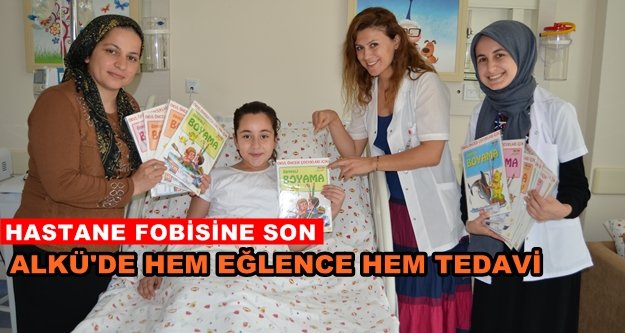Çocuklara hem eğitici hemde eğlenceli tedavi