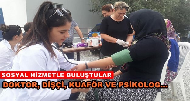 Demirtaş bölgesine hizmet yağmuru