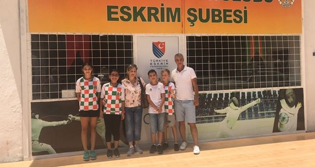 Eskrim Takımı Trabzon'da