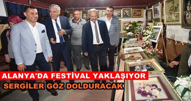 Festival'de 10 farklı sergi olacak