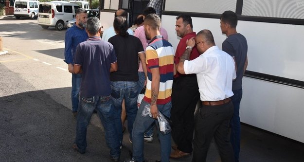 Her yerde aranan 15 hırsızlık zanlısı yakalandı