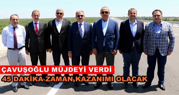 Mersin-Antalya yolu 4 saate düşüyor