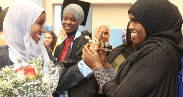 Mezuniyet için Somali’den Antalya’ya geldiler