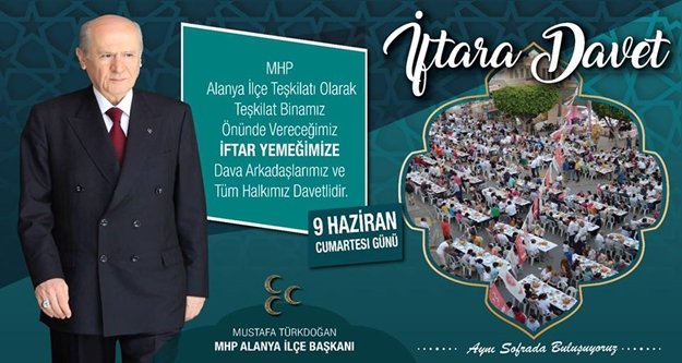 MHP bu sofrada buluşacak