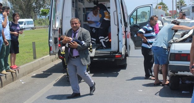 Sıkışan karı kocayı kurtarmaya çalışanlar bebek sesiyle şoke oldu