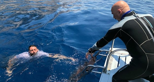 Suriyeli mülteci, denizden 13 saat sonra kurtarıldı