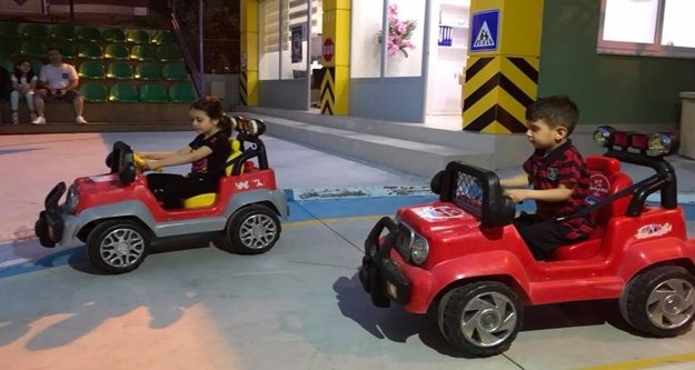 Trafik Eğitim Parkı çocukların vazgeçilmezi oldu