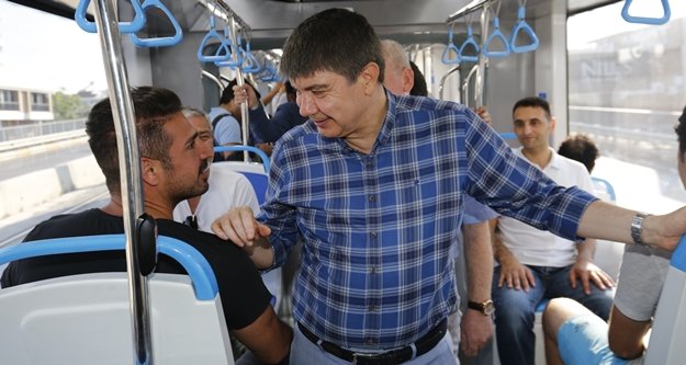 Türel çarşı esnafını ziyaret etti