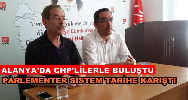 Abdüllatif Şener Alanya'da