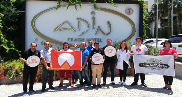 Adin Beach Hotel 'Uluslararası Turuncu Bayrak Sertifikası' aldı