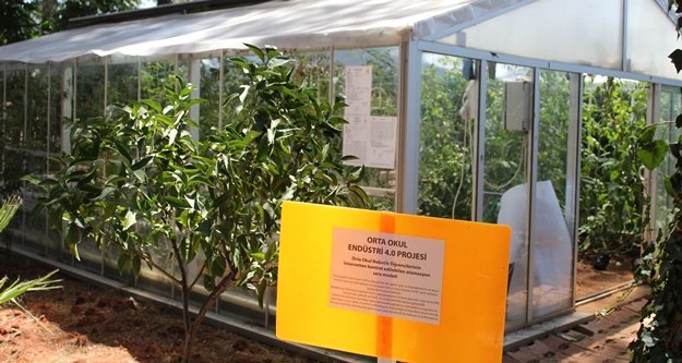 Akıllı sera ile 8 katlık su tasarrufu