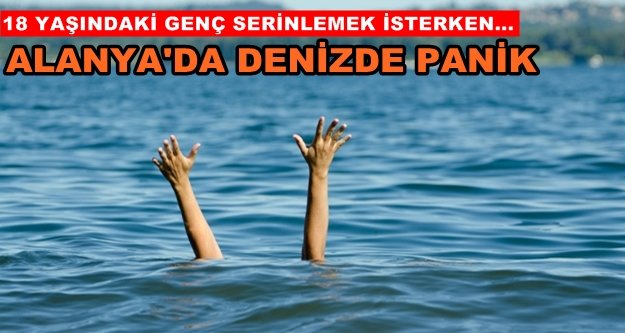 Alanya'da denizde can pazarı
