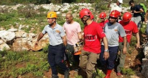 Alanya'da yamaç paraşütü kazası