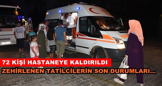 Alanya'da zehirlenen tatilciler taburcu edildiler