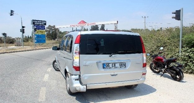 Alanya yolunda 2 ayrı motosiklet kazası!